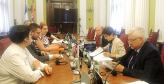 15 June 2015 The members of the European Integration Committee with the delegation of the French National Assembly’s France-Serbia Parliamentary Friendship Group